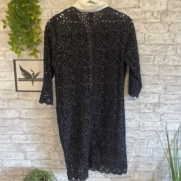 NWT FRENCH RENDEZ VOUS Collared Slip Pullover Cover Dress Size 12 - Picture 6 of 9